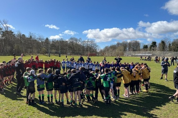 Wee Reds have great Mothers’ Day out at Currie Festival!