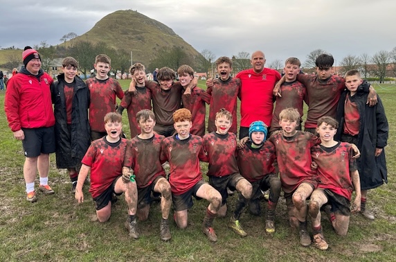 Law and behold the Under 14’s are tough mudders 